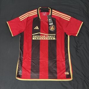 Adidas Atlanta United FC 23/24 Home Authentic Soccer Jersey